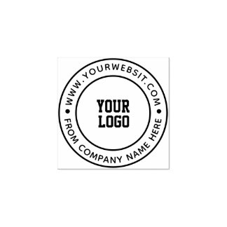 Personalized Business Logo Rubber Stamp Gummistempel