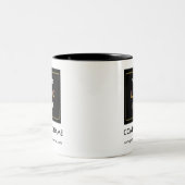 Personalized Business Logo Two-Tone Zweifarbige Tasse (Mittel)