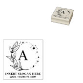 Personalized Business Monogram Self-inking Stamp Gummistempel (Stempel)