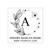 Personalized Business Monogram Self-inking Stamp Gummistempel (Prägung)