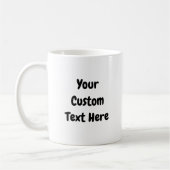 Personalized Business Mug with Text & Photo Kaffeetasse (Links)