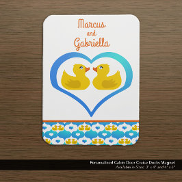 Personalized Cabin Door Cruise Ducks Magnet