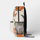 Personalized Cactus School Backpack with Name Bedruckter Rucksack (Rechts)