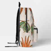Personalized Cactus School Backpack with Name Bedruckter Rucksack (Links)