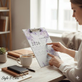 Personalized Calendar-26 Clipboard for Office Use Klemmbrett