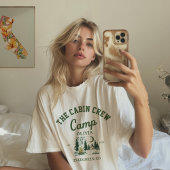 Personalized Camp Bachelorette Party Yard Tri-Blend Shirt