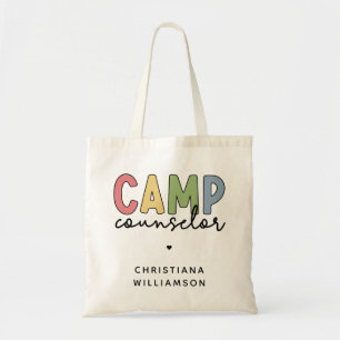 Personalized Camp Counselor Gifts Tragetasche