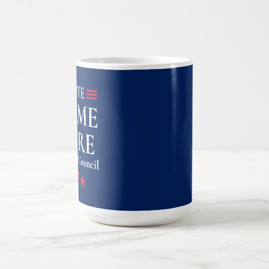 Personalized Campaign Election Kaffeetasse (Mittel)