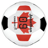 Personalized Canada Maple Leaf Soccer Gift Fußball (Gedreht)