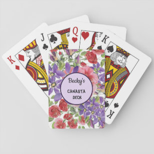 Personalized Canasta Deck Spielkarten