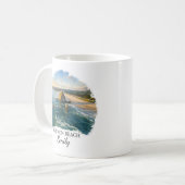 Personalized Cannon Beach Mug, Oregon Coast Kaffeetasse (Vorderseite Links)