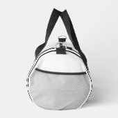 Personalized Canvas Duffel Bag - Custom Name  Duffle Bag (Rechts)