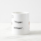  Personalized Capybara Gamer Coffee Cup Kaffeetasse (Mittel)