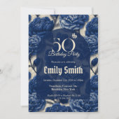 Personalized Carnation Fantasy Romantic Party Einladung (Vorderseite)