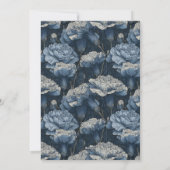 Personalized Carnation Sparkle Beach Party Einladung (Rückseite)