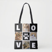 Personalized Cat Bag, Custom Gift, Cat Owner Gift Tasche (Vorderseite)