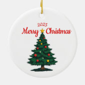 Personalized Cat Christmas Ornament (Hinten)