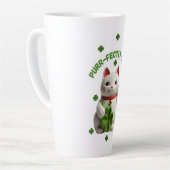 Personalized cat Classic Mug, 11 oz Milchtasse (Linke Ecke)