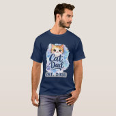 Personalized Cat Dad Shirt Custom Cat Dad Gift (Vorne ganz)