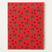 Personalized Cat Mom's Photo and Name  Planer (Rückseite)