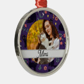 Personalized Cat Ornament | Custom Name Aus Metall (Rechts)