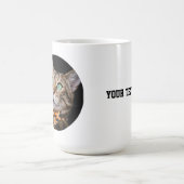Personalized Cat Photo with Text | Custom Gift Kaffeetasse (Mittel)