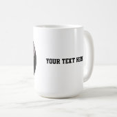 Personalized Cat Photo with Text | Custom Gift Kaffeetasse (VorderseiteRechts)