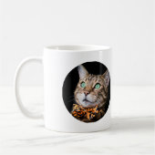 Personalized Cat Photo with Text | Custom Gift Kaffeetasse (Links)