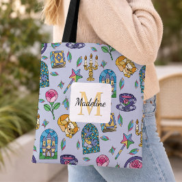Personalized Cats Beauty and the Beast Book Girl Tasche