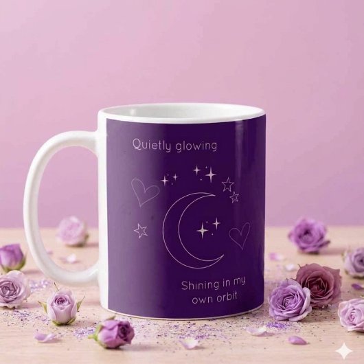 Personalized Celestial Design Coffee Mug Kaffeetasse