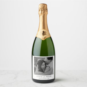 Personalized Champagne Bottle Label Schaumweinetikett