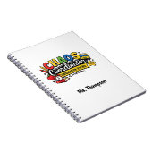 Personalized Chaos  Coordinator Teacher  Notizblock (Rechte Seite)