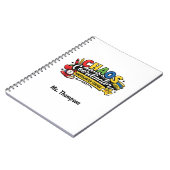 Personalized Chaos  Coordinator Teacher  Notizblock (Linke Seite)