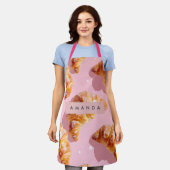 Personalized Charming Croissant Delight Schürze (Getragen)