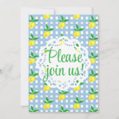 Personalized Cheerful Yellow Lemons Any Occasion (Vorderseite)