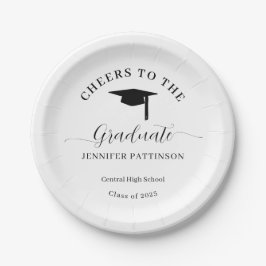 Personalized Cheers Graduate Graduation Pappteller