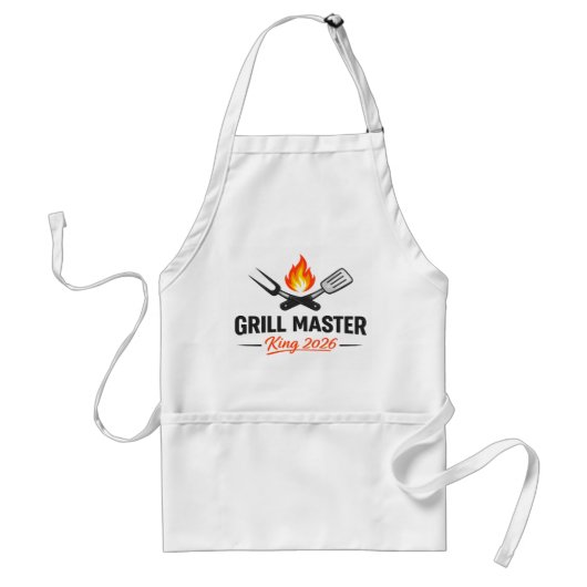 Personalized Chef Apron with Name & Established  Schürze (Vorne)