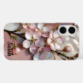 Personalized Cherry Blossom Phone Case Floral (Rückseite (Horizontal))
