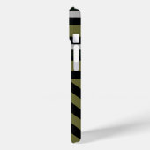 personalized chevron & stripes Case-Mate iPhone hülle (Rückseite / Links)