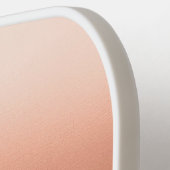 Personalized Chic Rose Gold Pickleball Paddle (Linke Seite)