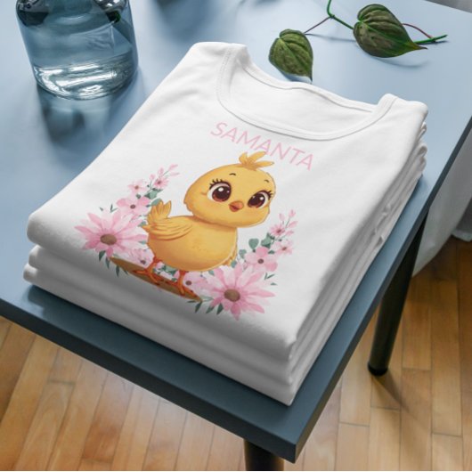 Personalized Chick Kids T-Shirt