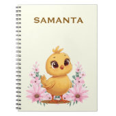 Personalized Chick Notebook Notizblock (Vorderseite)
