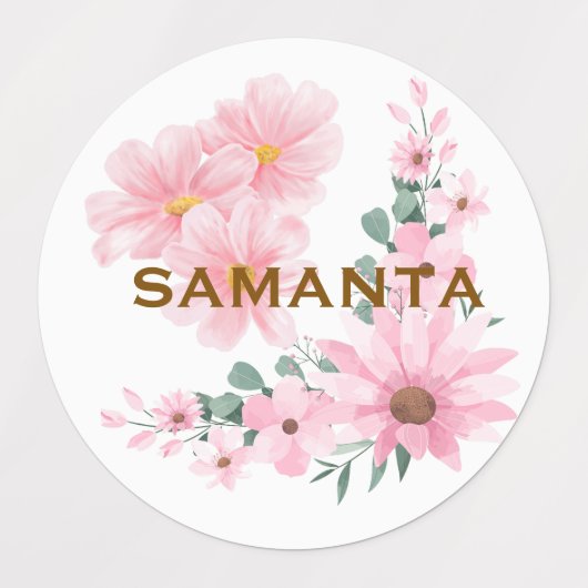 Personalized Chick Waterproof Labels  Etiketten (Design 2)