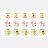 Personalized Chick Waterproof Labels Etiketten (Blatt)