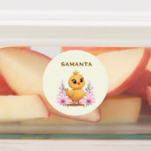 Personalized Chick Waterproof Labels Etiketten (Befestigt)