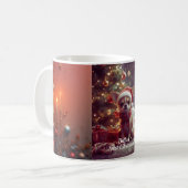 Personalized Chihuahua Christmas Mug – Custom Dog Kaffeetasse (Vorderseite Links)