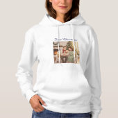 Personalized Child’s First Christmas Hoodie Women (Vorderseite)