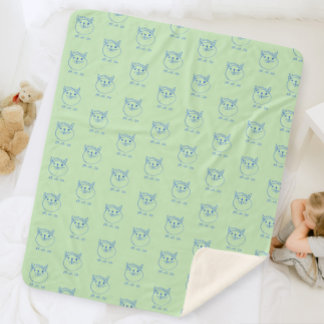 Personalized children's blanket, custom blanket  sherpadecke