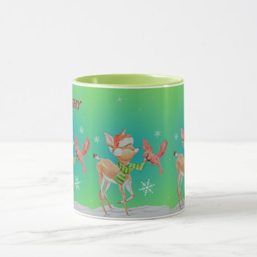 PERSONALIZED CHILDREN'S CHRISTMAS MUG TASSE (Zentrum)