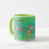 PERSONALIZED CHILDREN'S CHRISTMAS MUG TASSE (Vorderseite Links)
